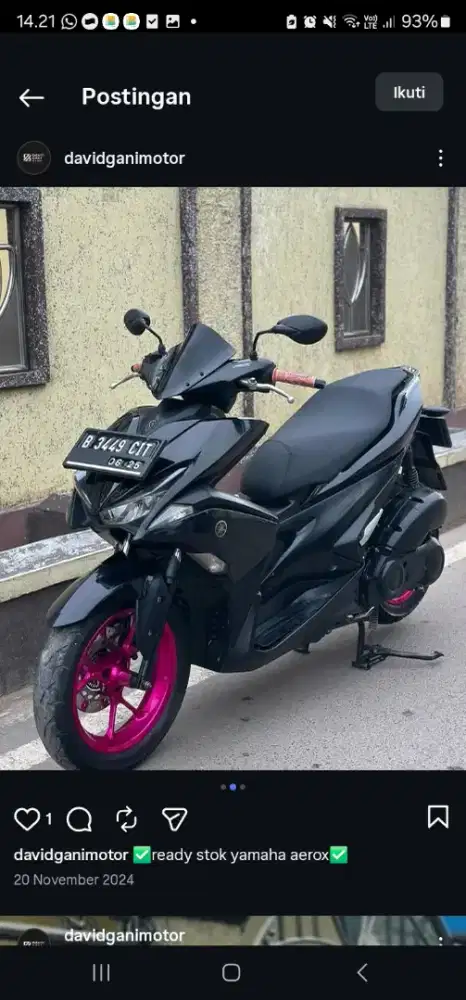 Yamaha Aerox 2018