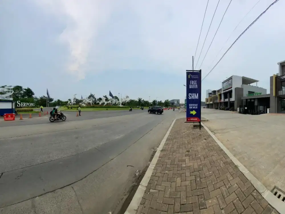 Rumah di BSD Hanya 1 KM ke STasiun Cisauk Fasilitas Kawasan Lengkap