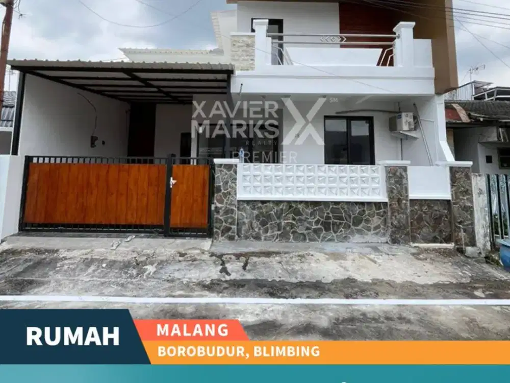 Disewakan/Dijual Rumah 3 Lantai di Borobudur Blimbing Malang
