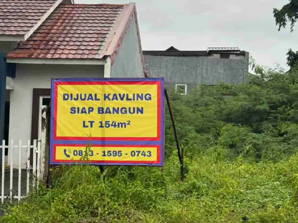 DIJUAL CEPAT KAVLING TANAH DLM KOMPLEK SIAP BANGUN