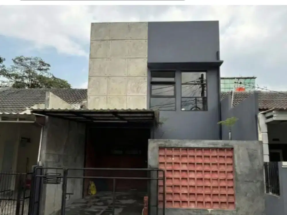 RUMAH 2 LANTAI INDUSTRIAL MODERN NUSA LOKA BSD 'GLB144'