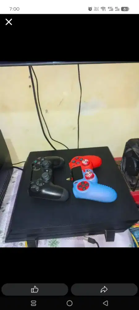 PS4 Pro 1TB mulus normal lanjay fulset