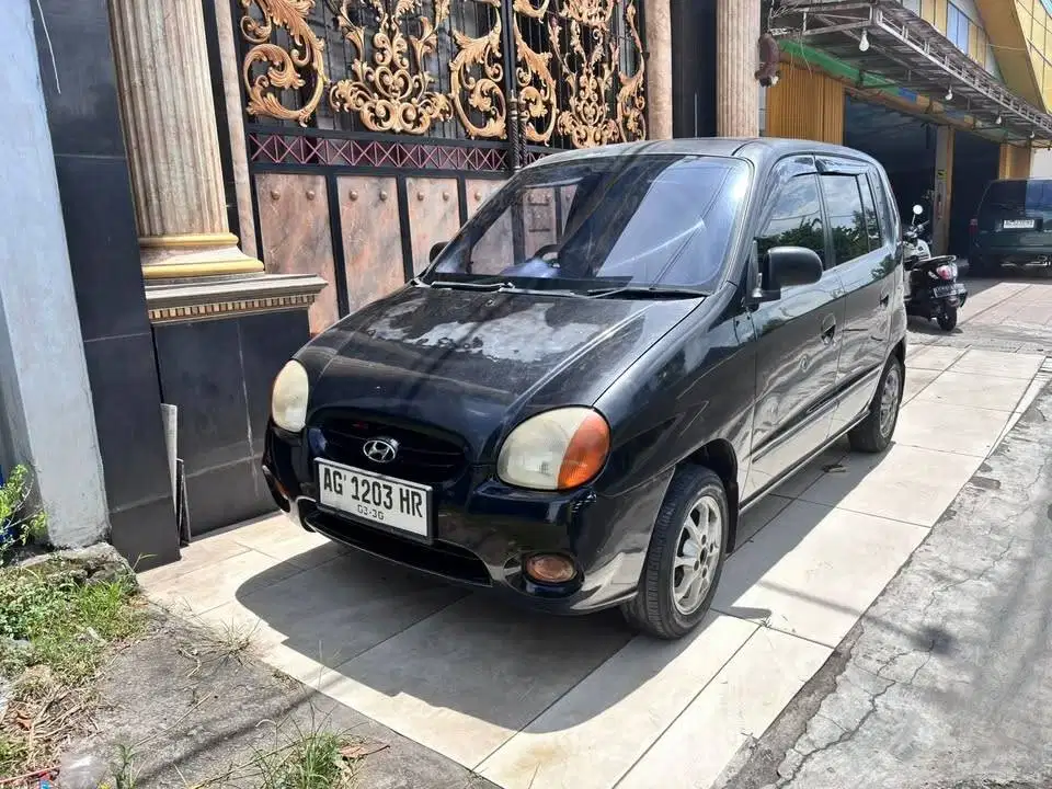 2001 Hyundai Atoz Plat AG karomah mobil bekas sekoto kediri jatim