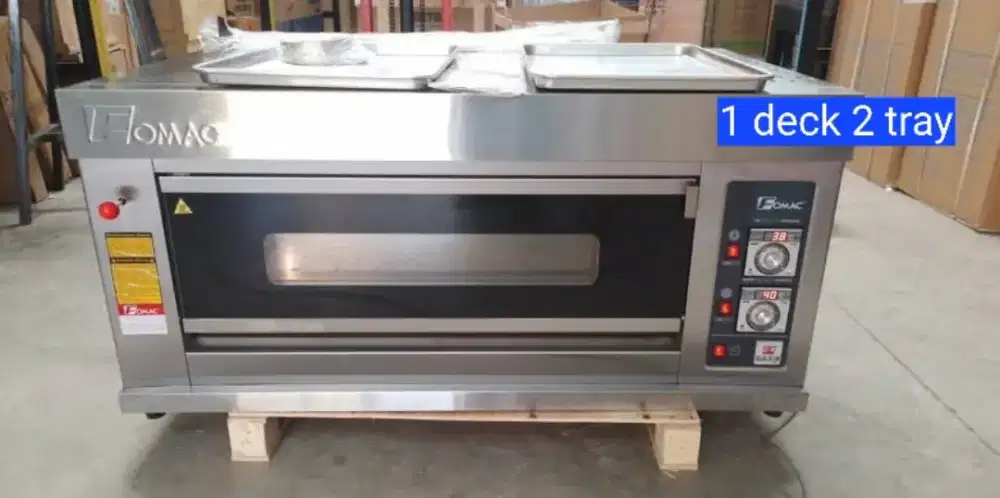 Oven Gas Roti Fomac 2 Loyang 1 Deck