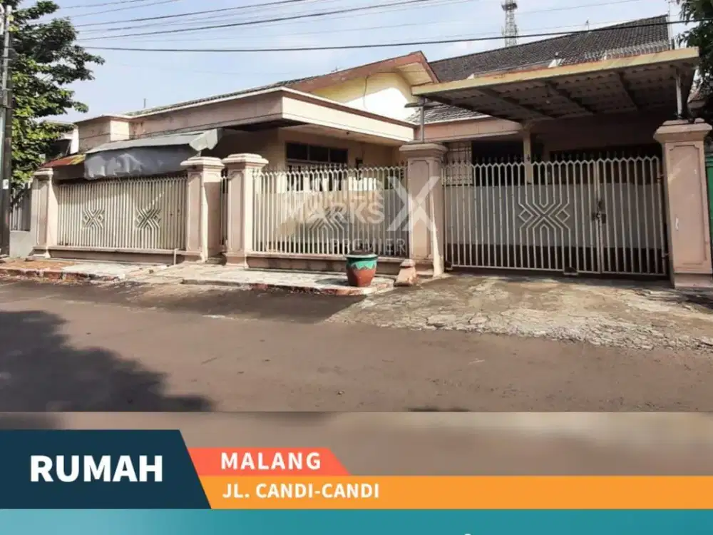 Dijual Rumah Luas di Jalan Candi Candi Lowokwaru Malang Kota