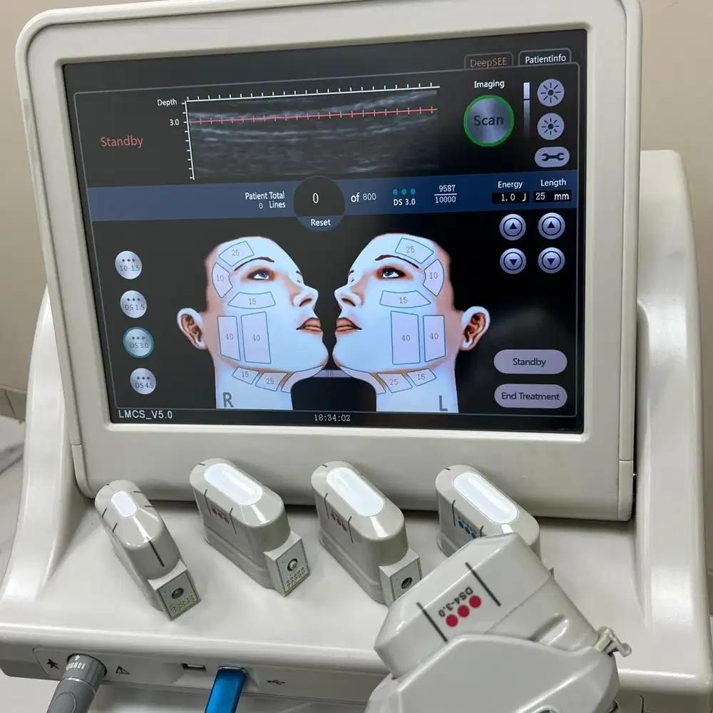 Jual mudah HIFU FACE & Body 5 catridge