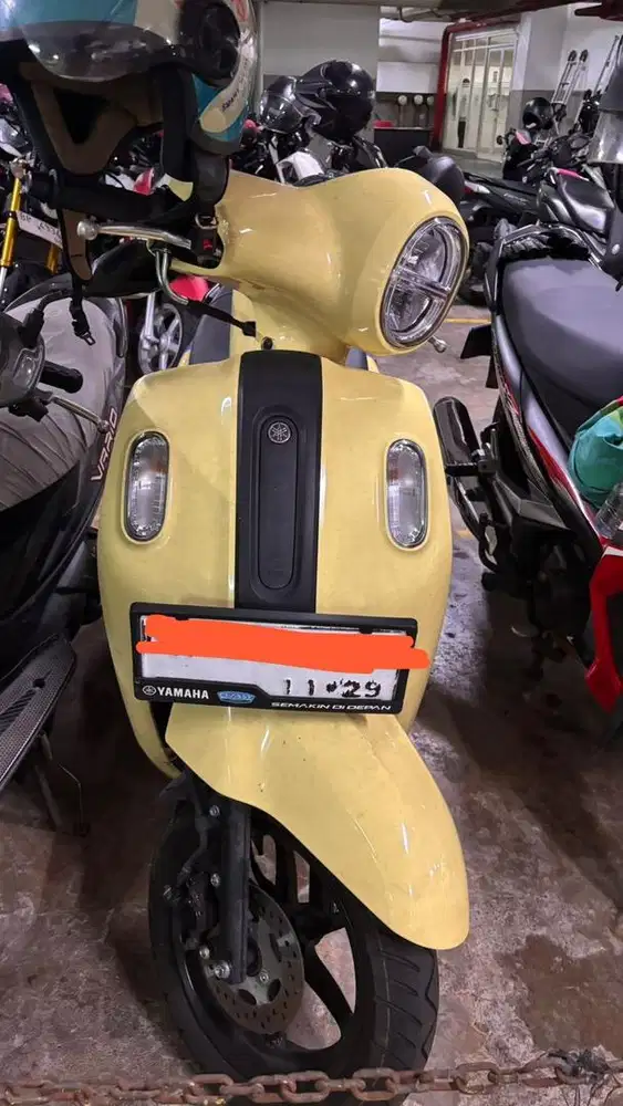 Yamaha Fazzio 2024 Like New - KM 1.100, Service Rutin, Surat Lengkap