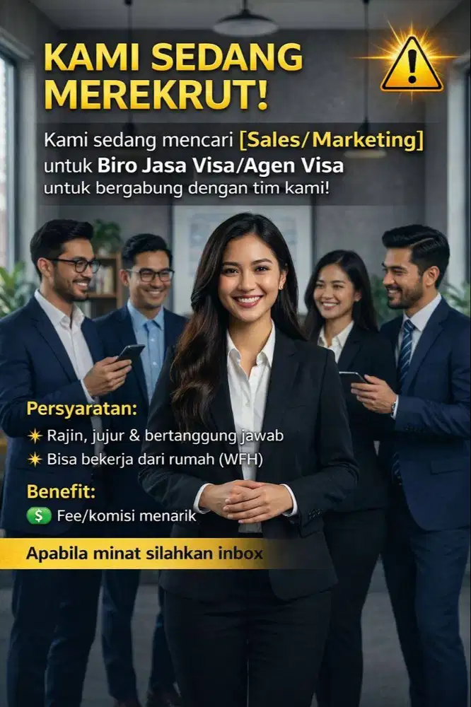 SALES MARKETING UNTUK BIRO JASA VISA