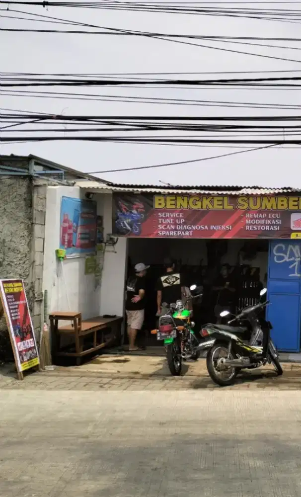 Bengkel sumber rejeki motor