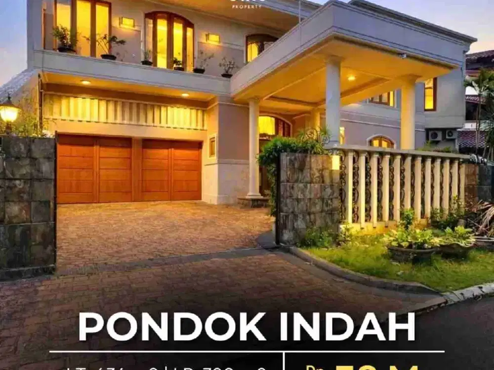 TURUN HARGA ! PRIME AREA SIAP HUNI di Pondok Indah Jakarta Selatan