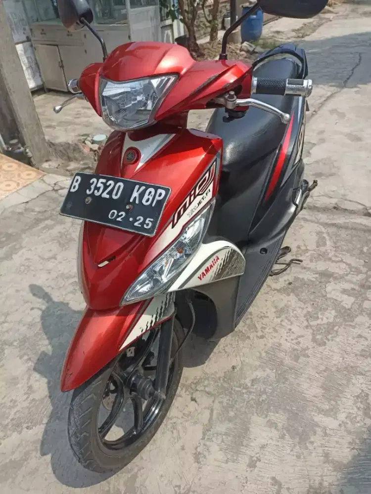 Yamaha Mio j th 2014 Surat lengkap unit tinggal pake aja