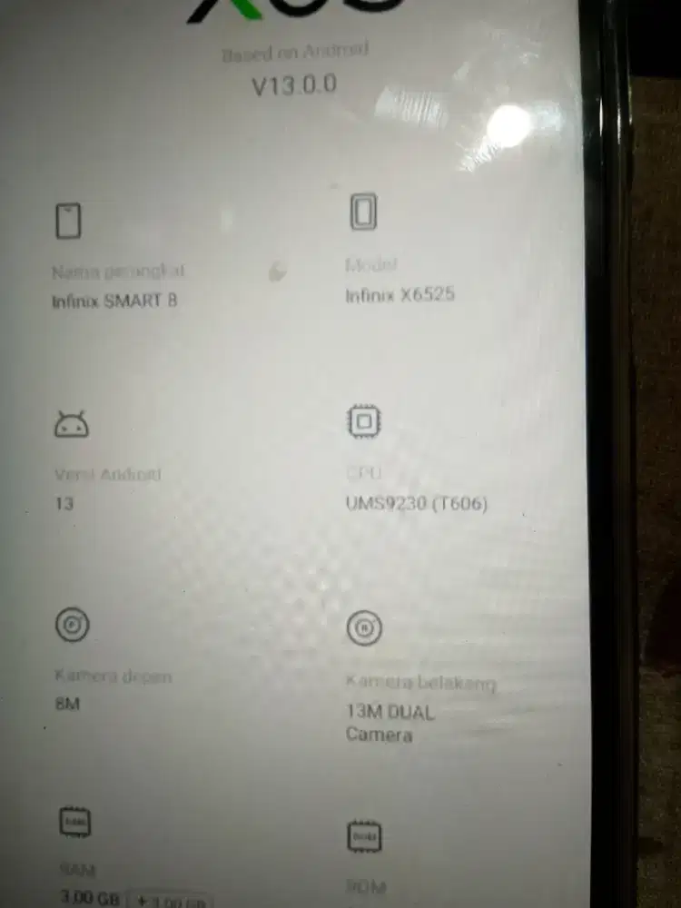 Jual Infinix smart 8