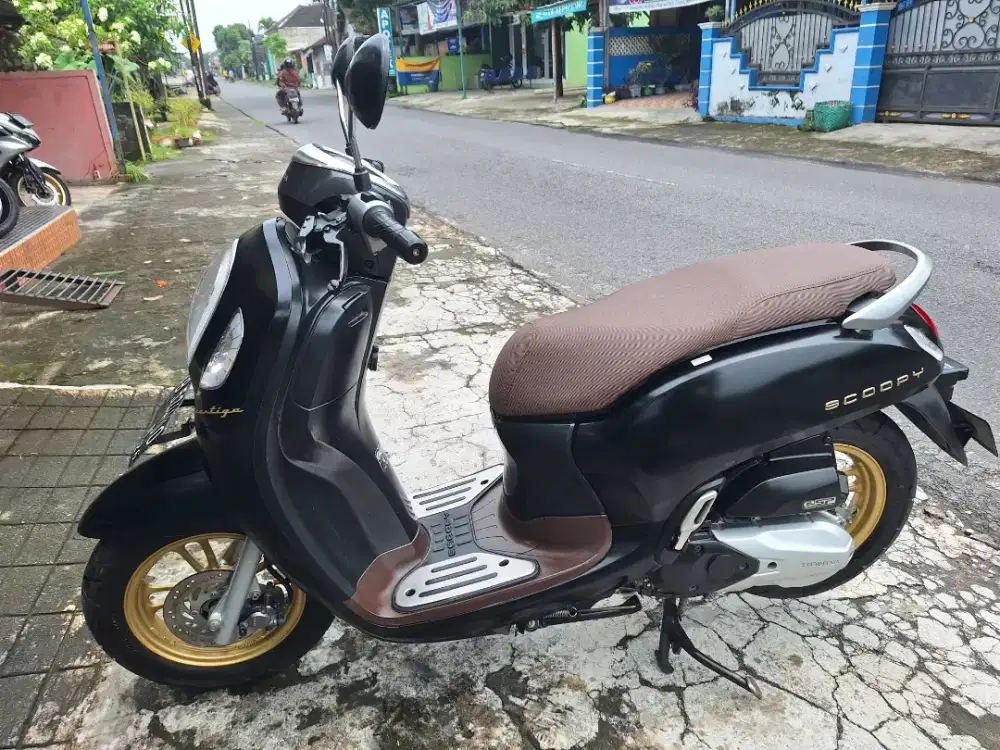 Scoopy 2021 keyless mulus bisa cash/kredit syariah TERMURAH
