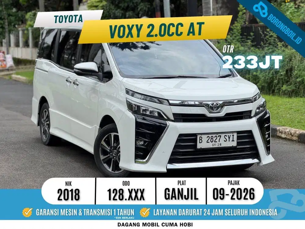 Toyota Voxy 2.0 AT 2017/2018 Putih | Nissan Serena Biante