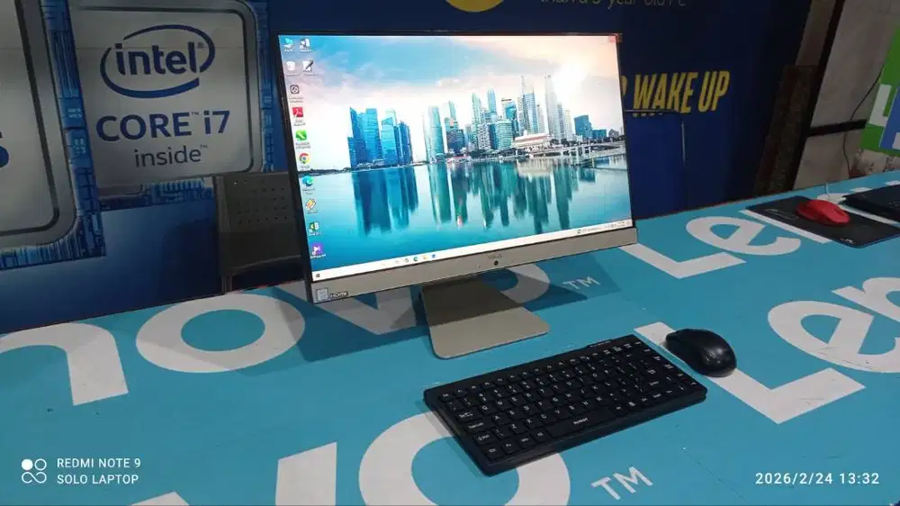 PC ALL IN ONE ASUS CORE i5 RAM 4GB DISPLAY 22 DESAIN ELEGAN