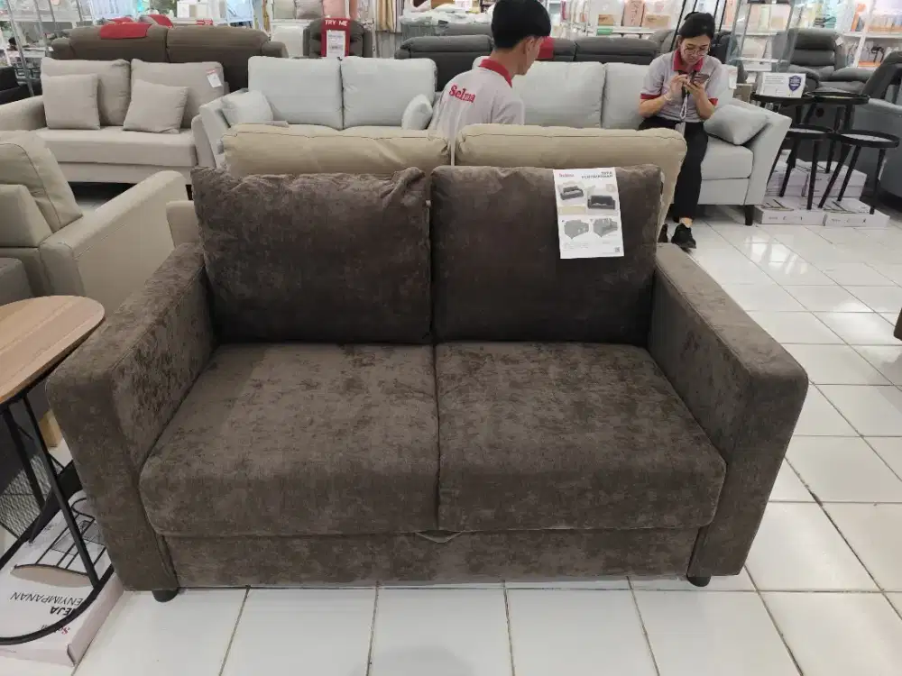 PROMO SOFA MINIMALIS 2 SEATER