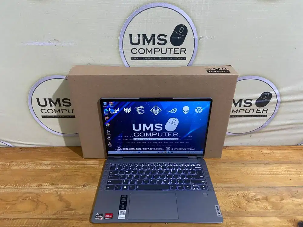 LENOVO FLEX 5 AMD RYZEN 3-7330U RAM 8GB SSD 512GB TOUCHSCREEN