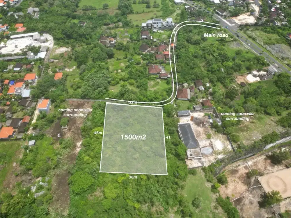 Tanah premium Lokasi Strategis di Nusa Dua