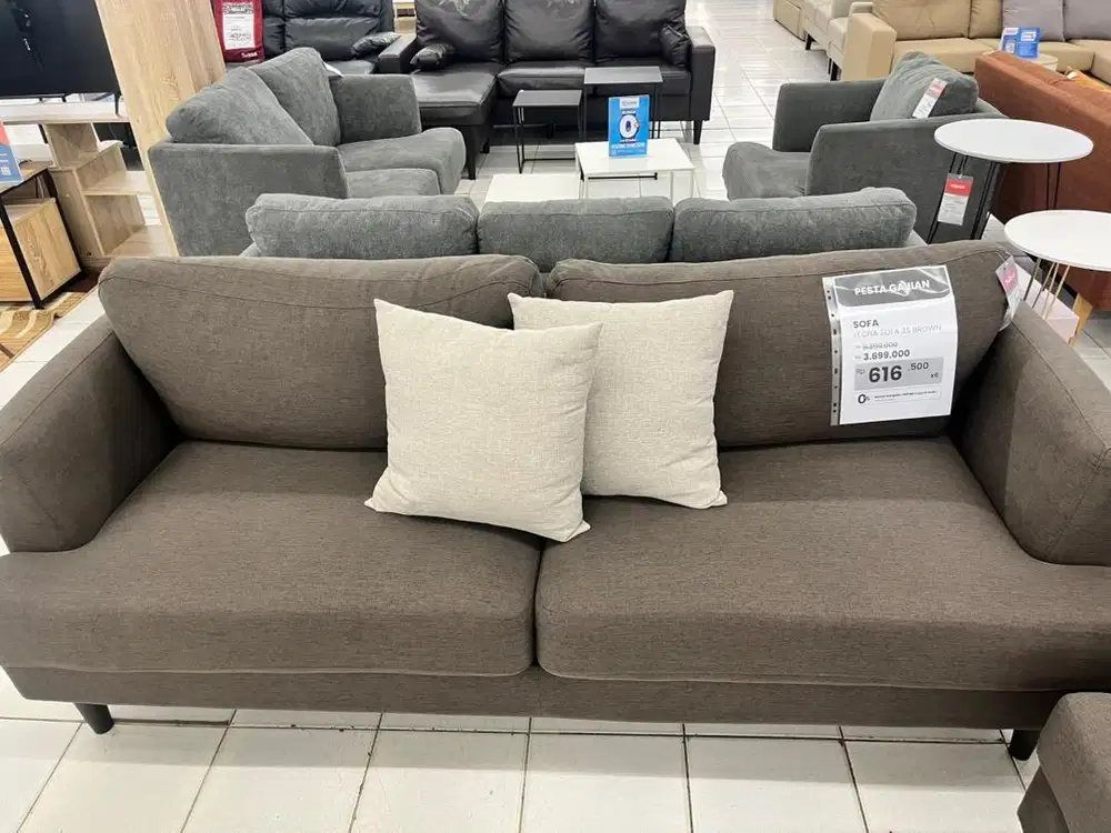 CEPAT HABIS! PROMO BESAR SOFA 3 SEATER / SOFA RUANG TAMU