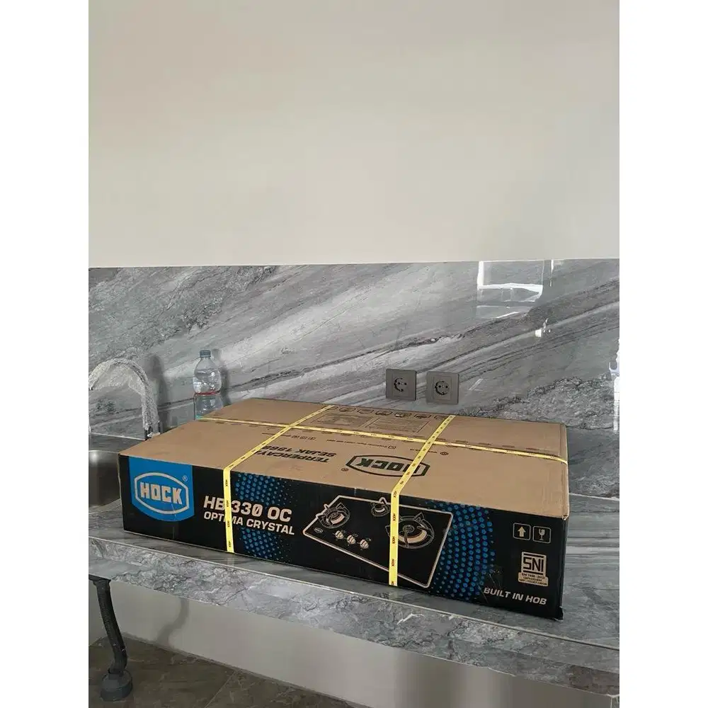 HOCK HB~330~OC Kompor Tanam 3 Tungku OPTiMA CRYSTAL