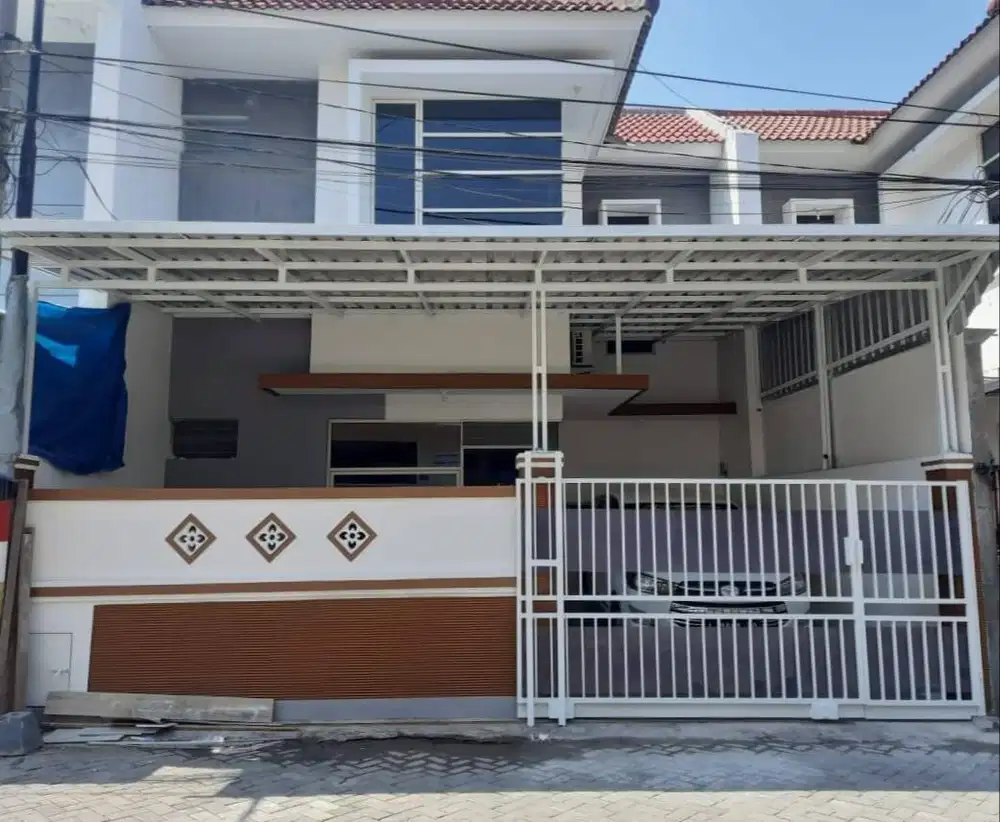 Dijual Rumah Minimalis 2 Lantai Lebak Indah Sudah Renovasi Siap Huni