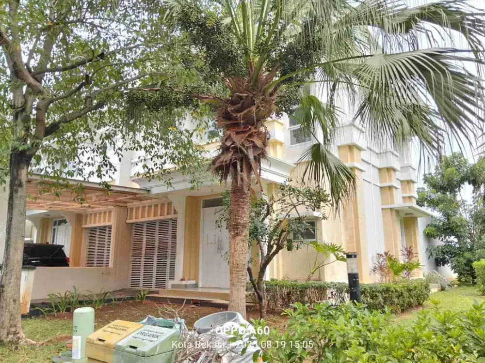 Dijual Rumah Hook di Cluster Vernonia Summarecon Bekasi 2 lantai