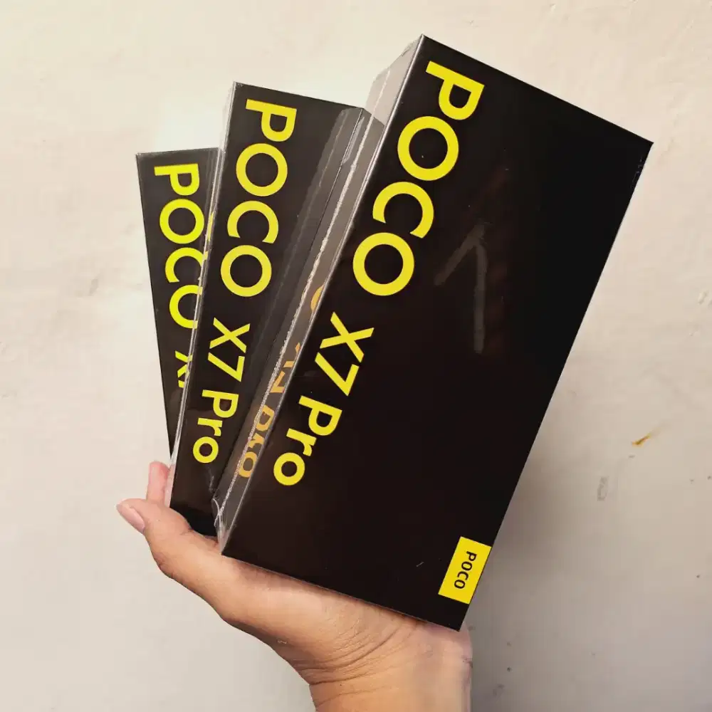 Poco X7 pro 5G 12/512 new/baru ( setara f7 redmi note 15 14 plus f6 )