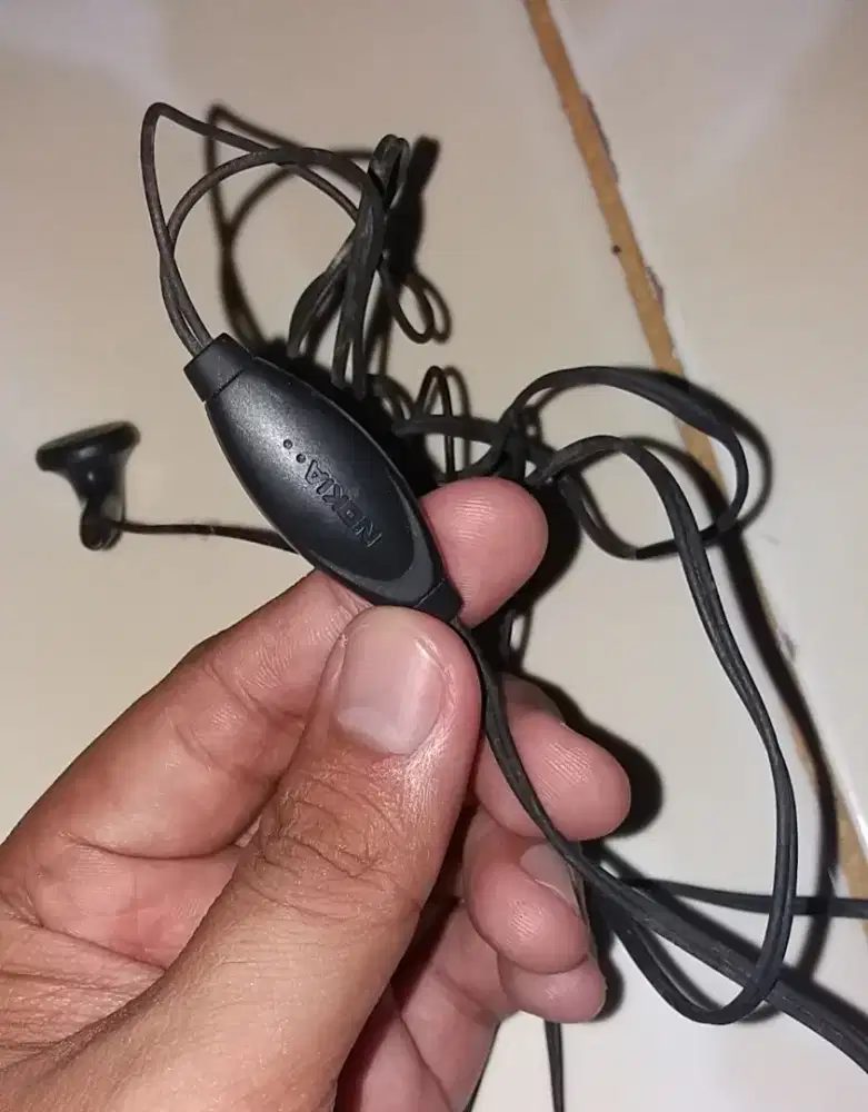 Head set handsfree original bekas nokia n-gage colokan kecil