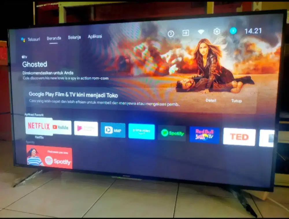 Sharp google tv 50inc