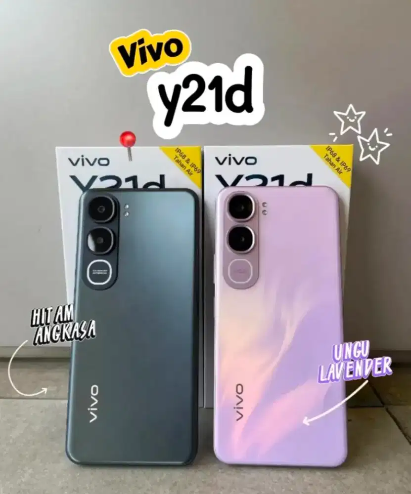 VIVO Y21d Tahan Banting & Tahan Air