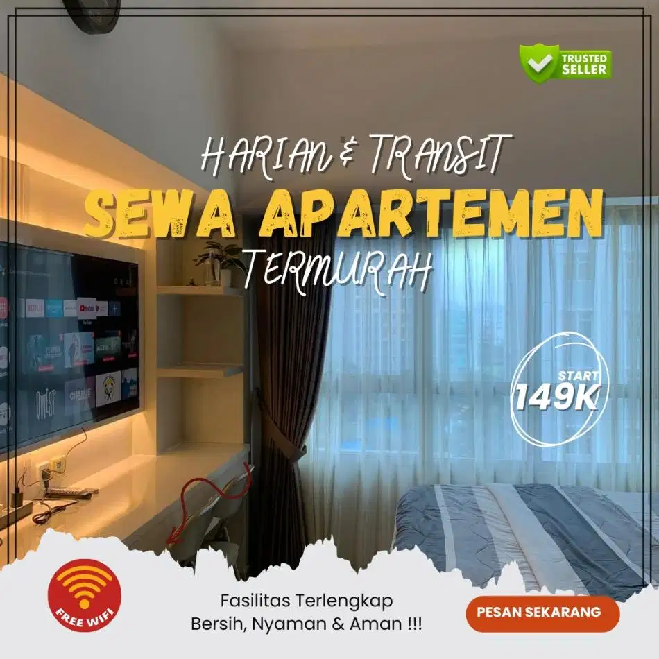 Sewa apartemen Springlake summarecon Bekasi Harian/Transit Termurah