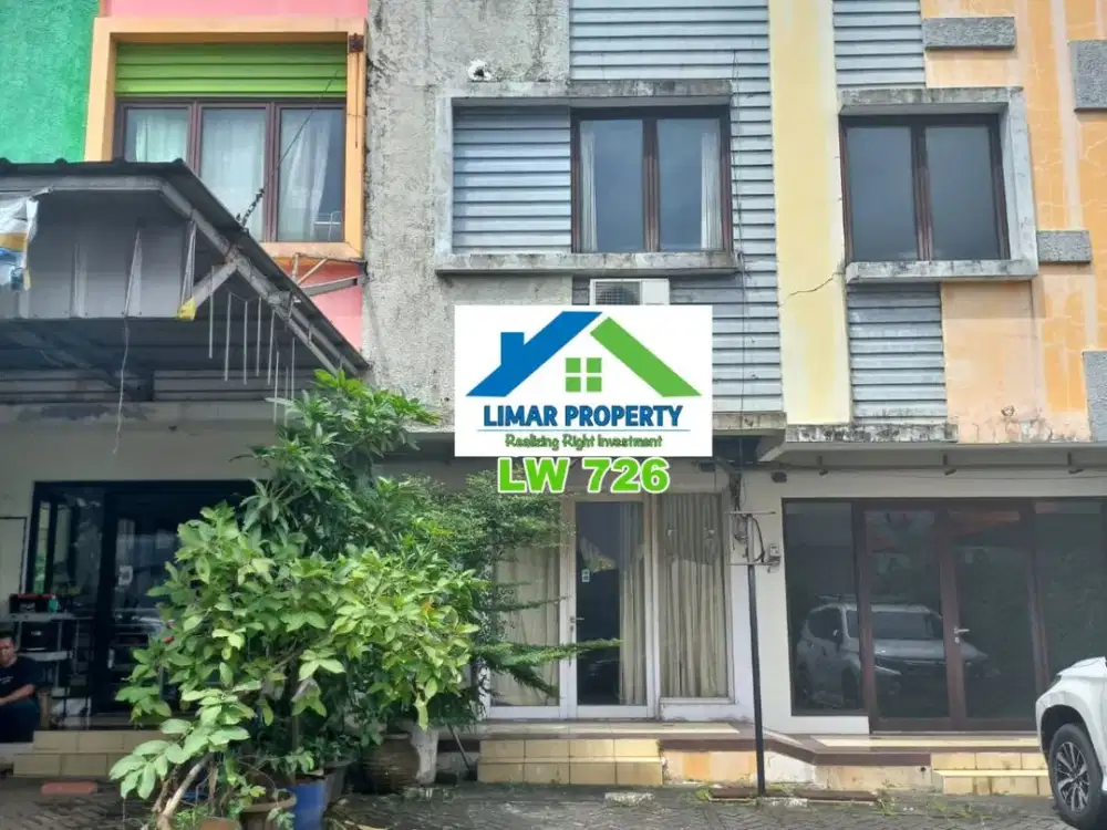 Ruko 2,5 Lantai Cocok untuk Gudang dan Strategis Legenda Wisata