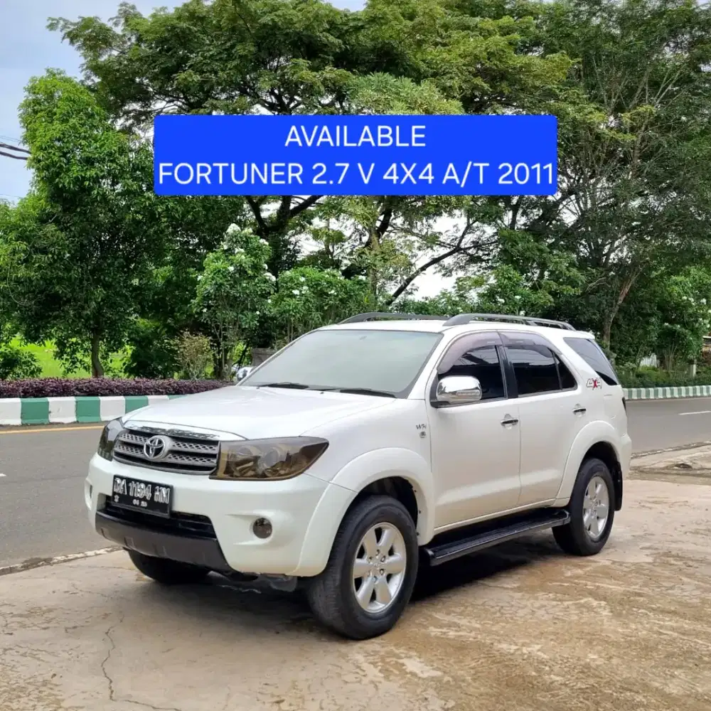 Toyota Fortuner 2.7 4X4 A/T 2011