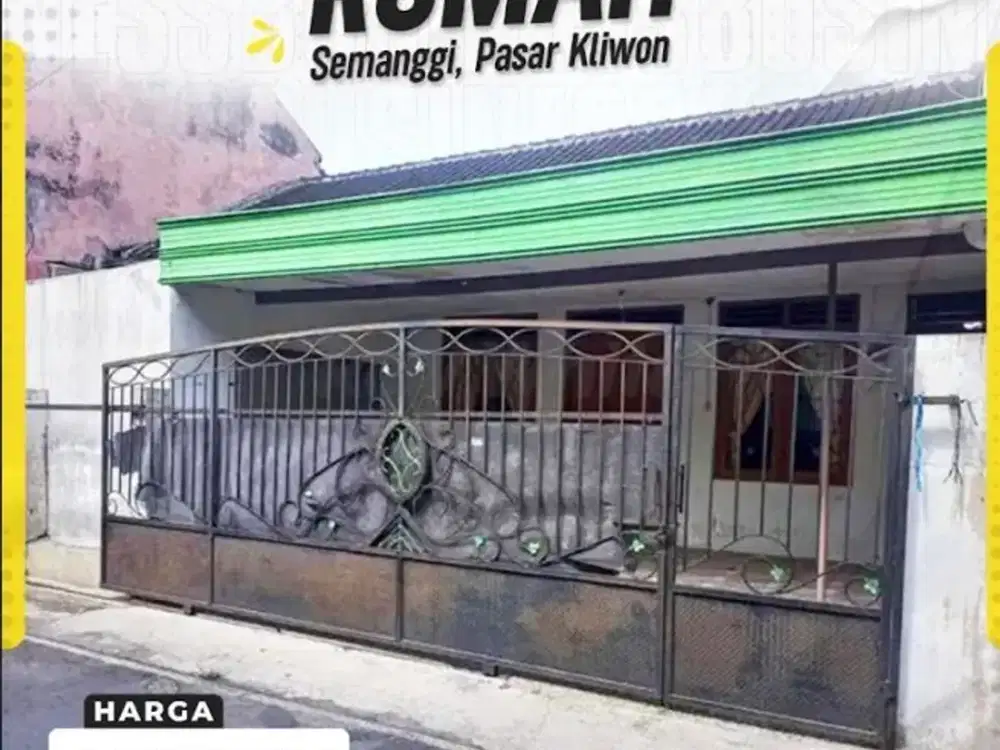 Rumah Dijual Jl. Bengawan Solo, Semanggi, Pasar Kliwon, Surakarta
