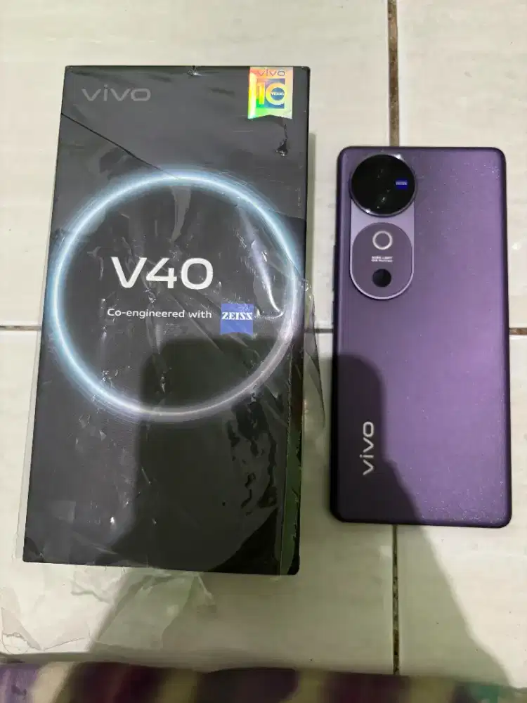 [MULUS & FULLSET] vivo V40 5G (ZEISS) 12/256GB - Terawat, No Minus
