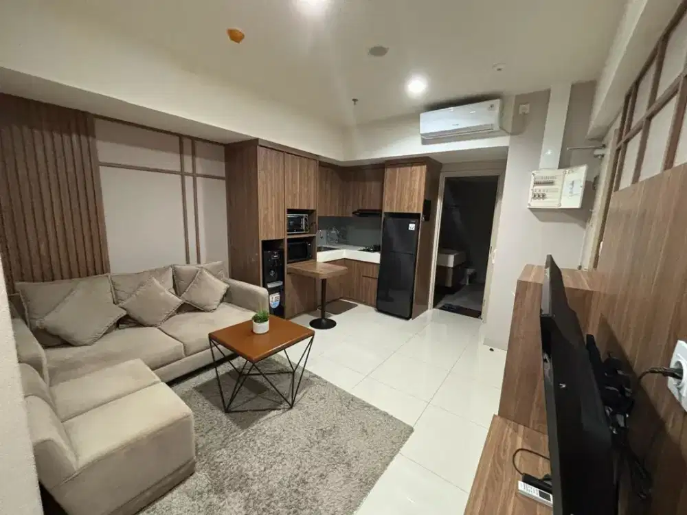 Disewakan Apartemen Orange County 1BR Full Furnish Luas 56 m² Siap Huni Harga Nego