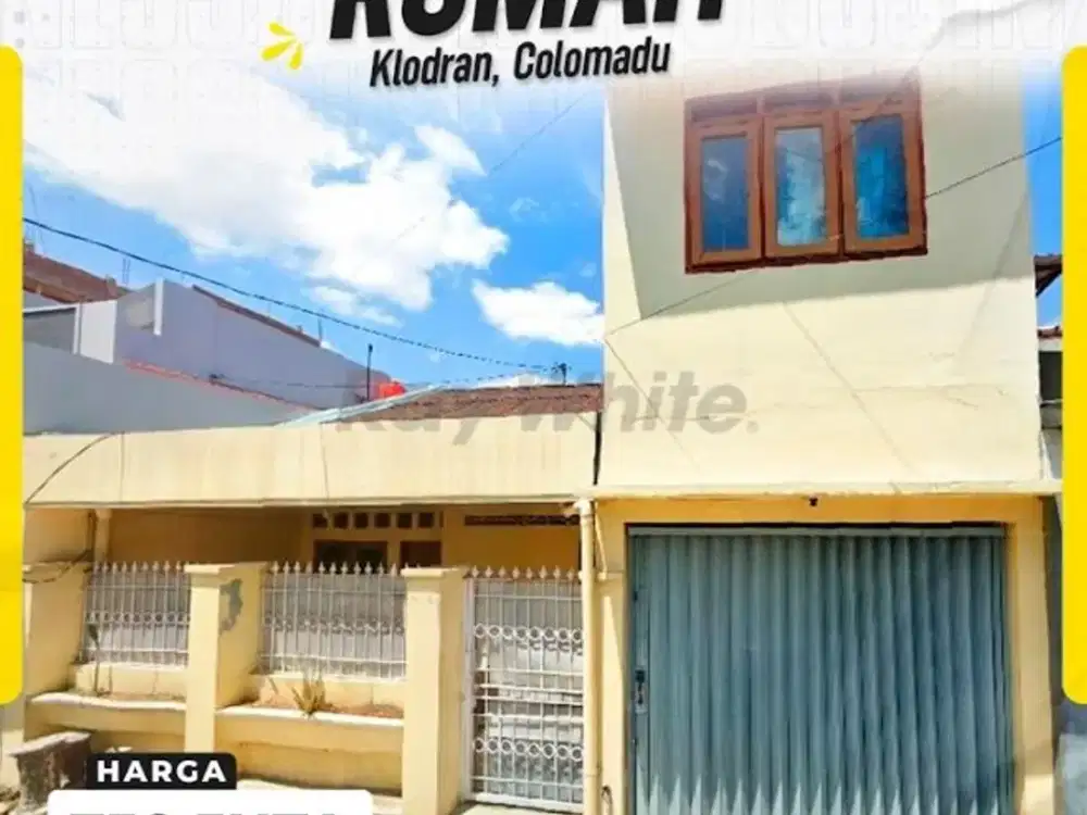 Dijual Rumah Luas & Terjangkau di Klodran Indah Dekat Pintu Tol