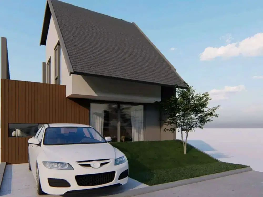 Rumah 2 Lt Siap Huni 10 Mnt ke PintuTol BSD Barat Dibantu KPR J-42191