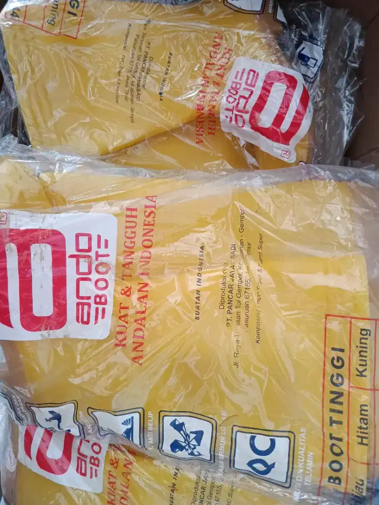 Sepatu Boots Ando Sepatu Safety Kuat dan Lentur