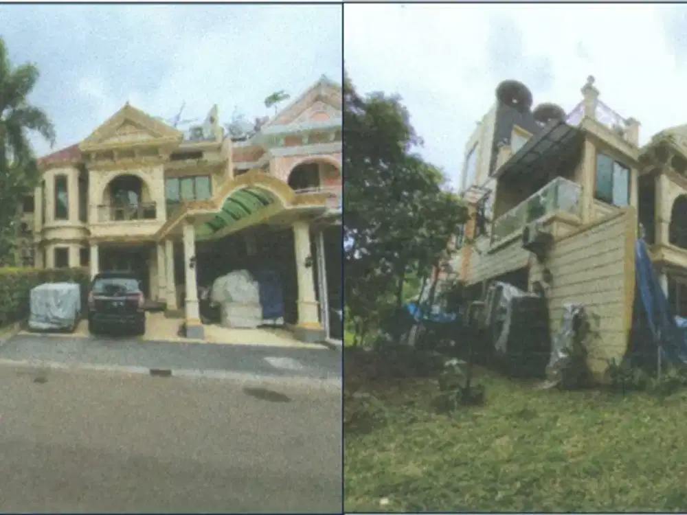 Rumah lelang taman tirta golf bsd victoria river bsd tangerang