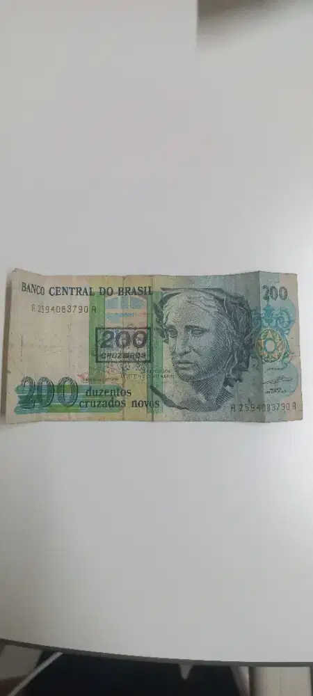 Uang Kuno Brasil edisi 1980 an