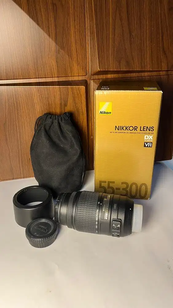 Nikon AF-S DX 55-300mm f/4.5-5.6G ED VR – Tele Zoom APS-C Murah