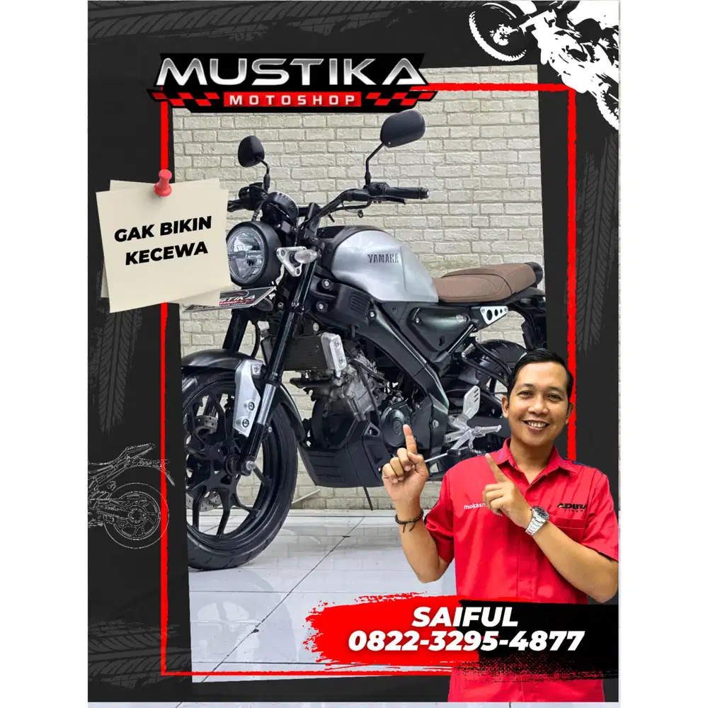 Perfect Condition!!Yamaha XSR 155cc 2021 N Asli Plat Baru-Mustika