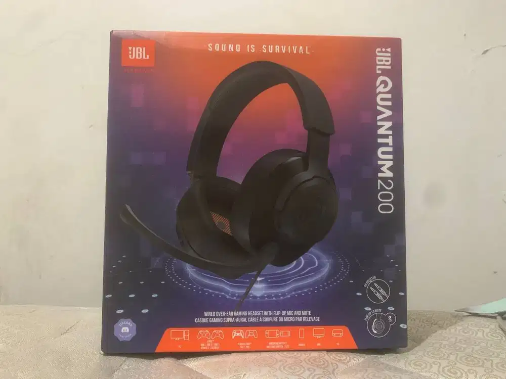 JUAL HEADSET GAMING - JBL QUANTUM 200