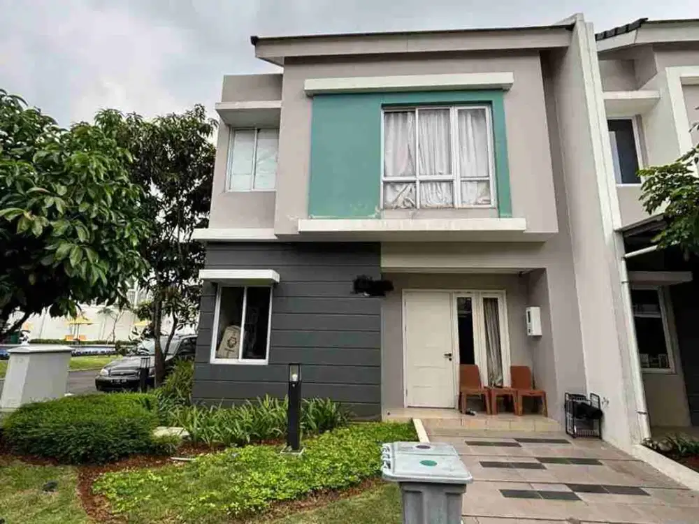 DIJUAL RUMAH HOEK CLUSTER AGNESI, GADING SERPONG
