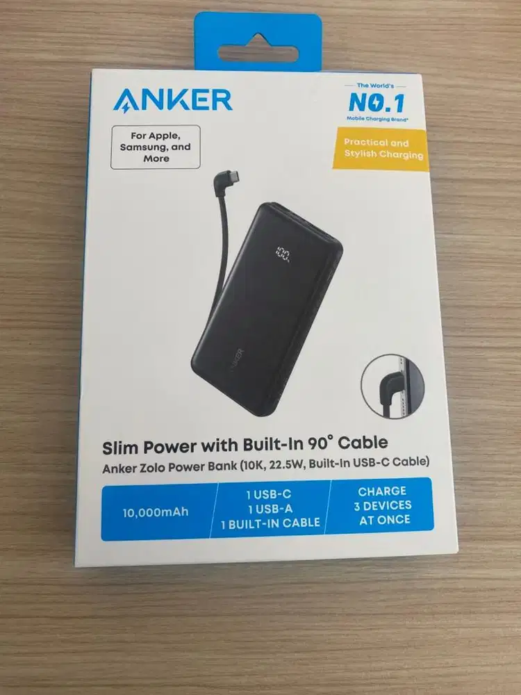 powerbank anker zolo built in A110DH11