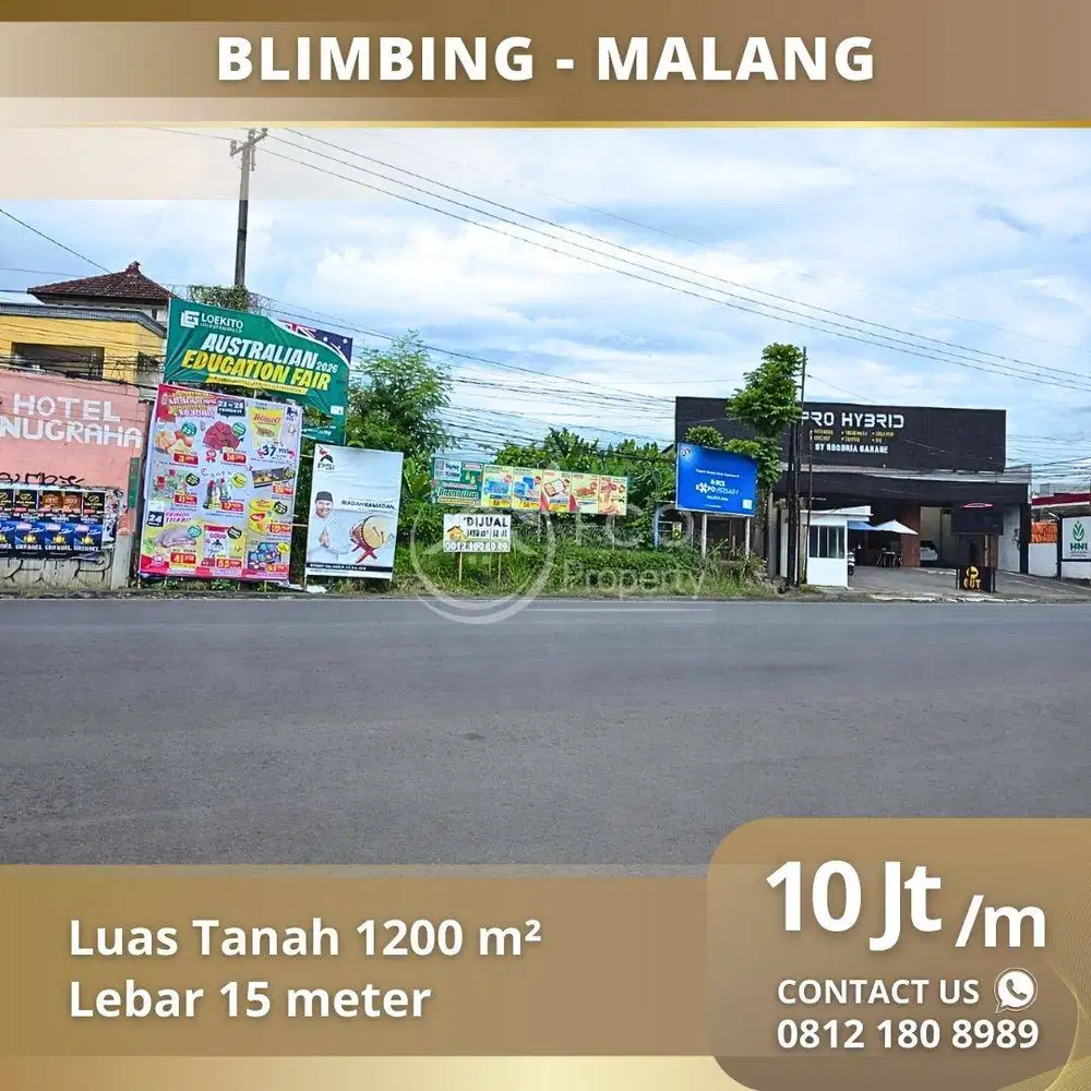 Seberang Plaza Araya Blimbing Kota Malang Lokasi Strategis