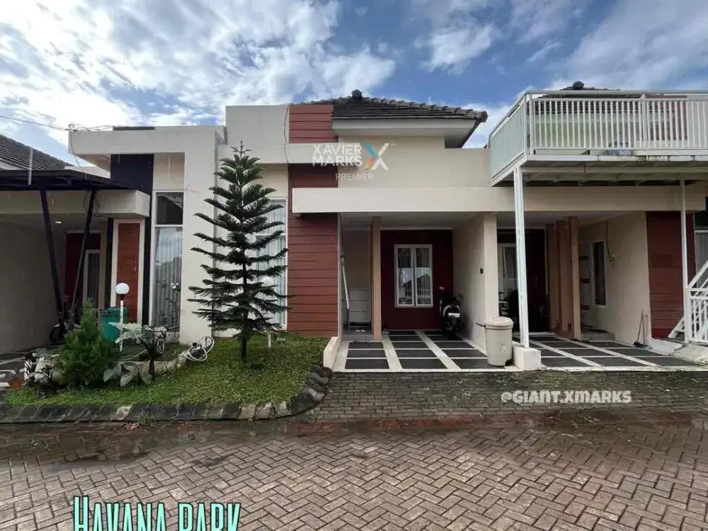 Rumah Modern view Cakep semi furnished siap huni di Havana Park Karangploso Malang