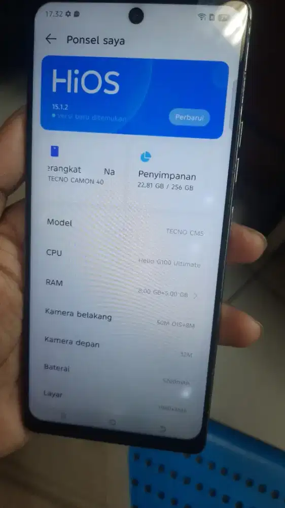 Common 40 8/256 batangan