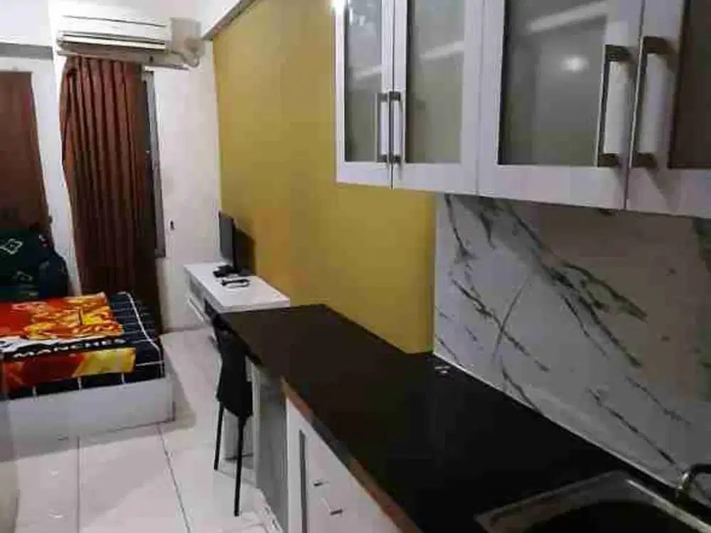 SEWA BULANAN TAHUNAN APARTEMEN PUNCAK PERMAI TYPE STUDIO UNIT BAGUS CEK DISKRIPSI